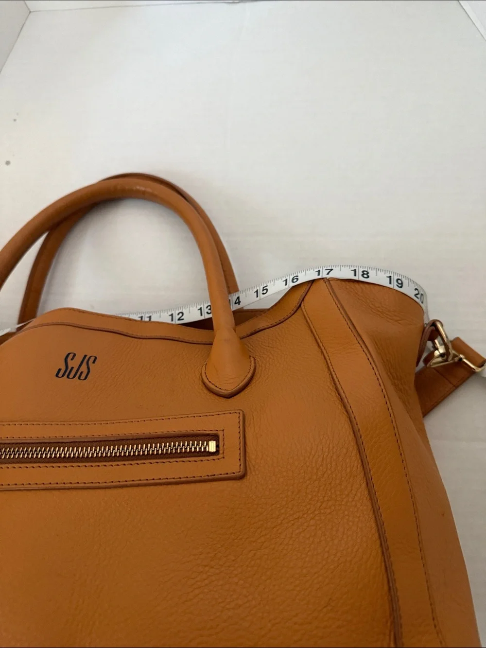 Mark and Graham Large Leather Tote/Work Bag with Removable Shoulder Strap,Unisex